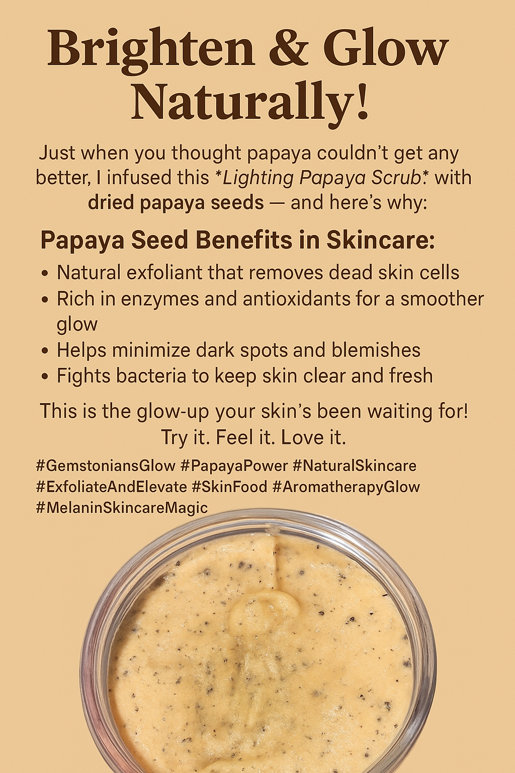 Lighting Papaya Scrub