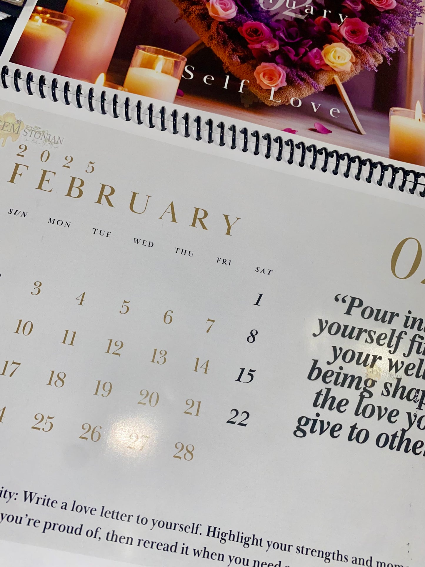 Gemstonian: 2025 Wellness Calendar